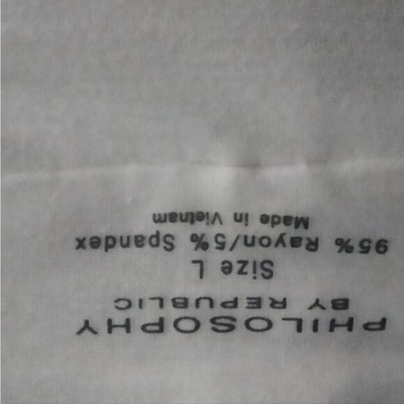 Philosophy woman's shirt sleeve shirt - Picture 5 of 7